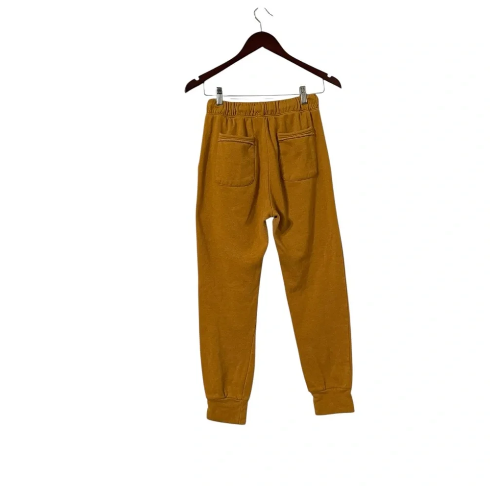 FREE PEOPLE FP MOVEMENT Mustard Fleece Sweatpants Joggers